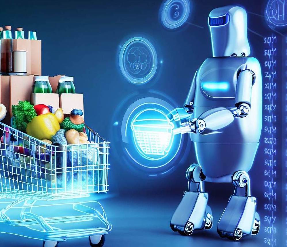 AI-powered self-ordering groceries